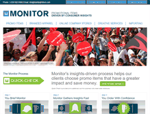Tablet Screenshot of monitorpromos.com